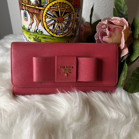 Prada Saffiano Leather Wallet - Picture 1 of 16
